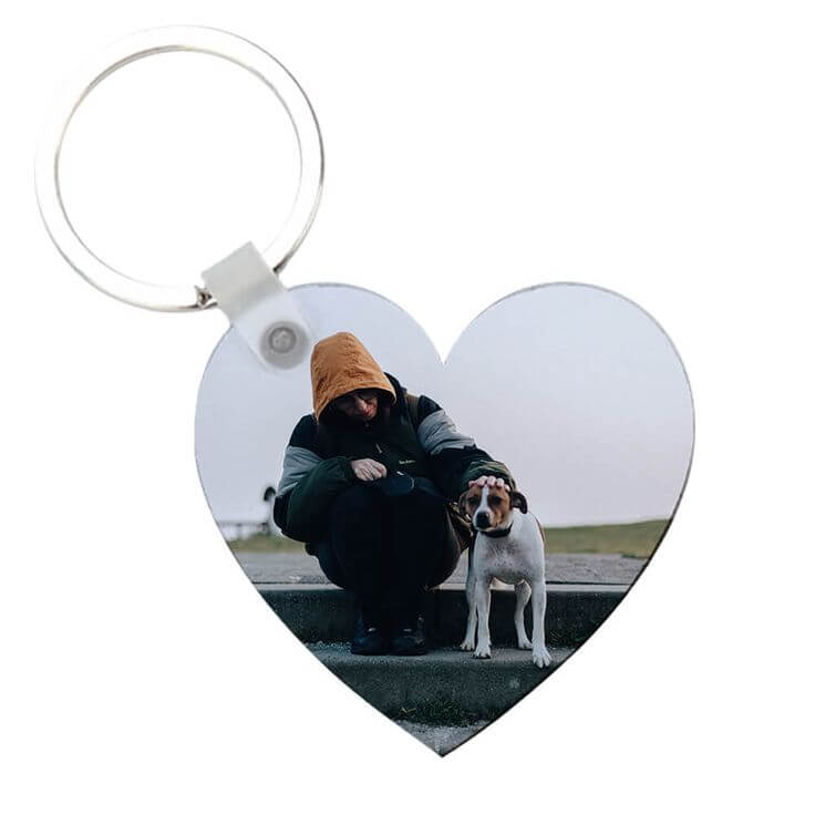 Llavero personalizado corazón - RegalArte Vitoria