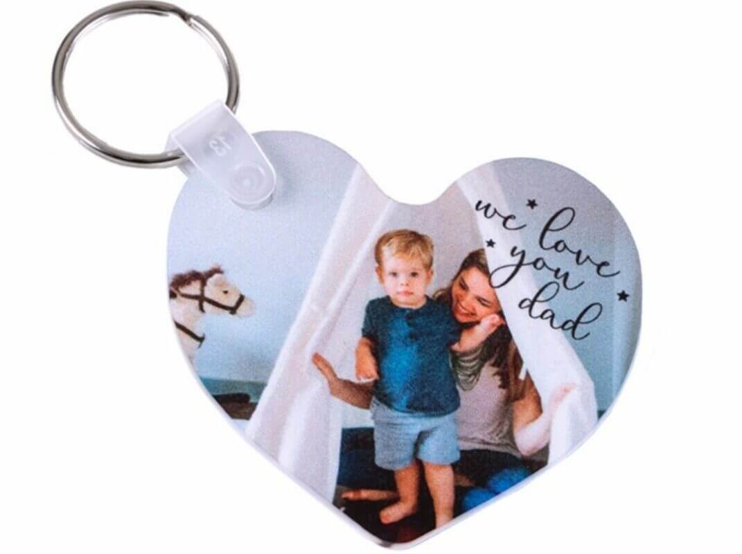 Llavero personalizado corazón - RegalArte Vitoria