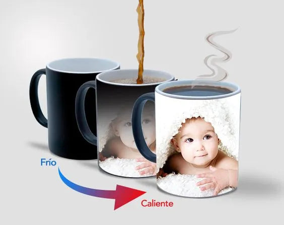Taza magica personalizable - RegalArte Vitoria