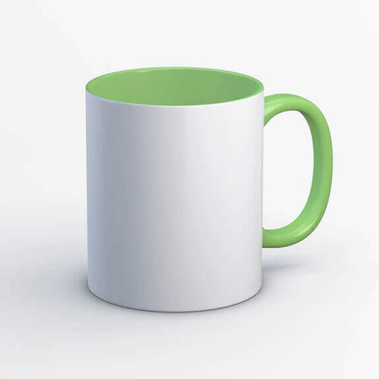 Taza personalizable asa color verde - RegalArte Vitoria