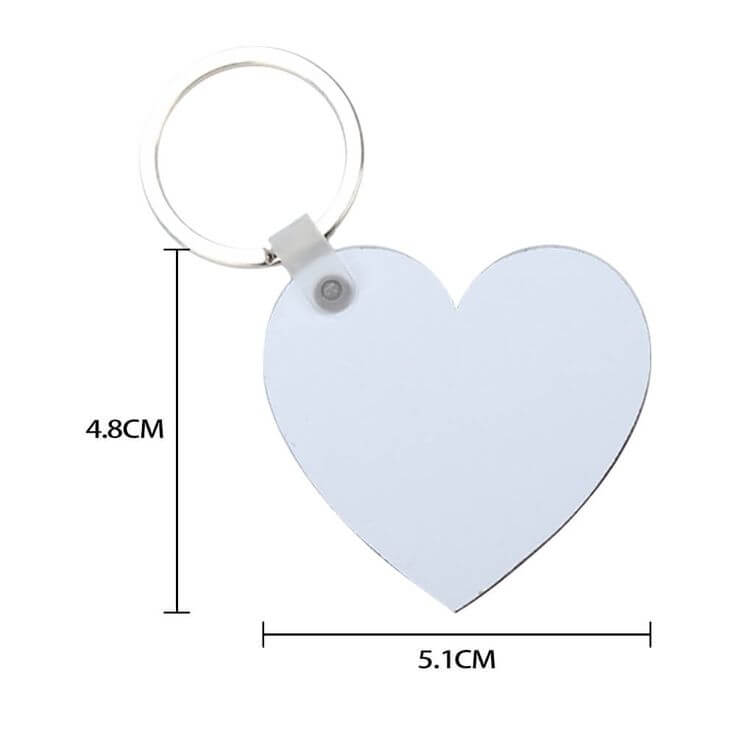 Llavero personalizado corazón - RegalArte Vitoria