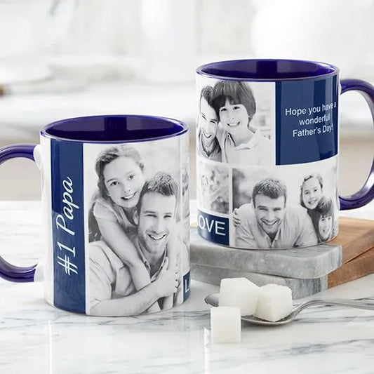 Taza personalizable asa color azul - RegalArte Vitoria